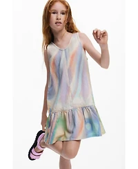 Desigual Girl's Tie-dye denim dress
