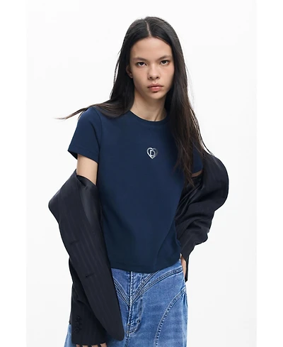 Desigual Women's Basic logo T-shirt