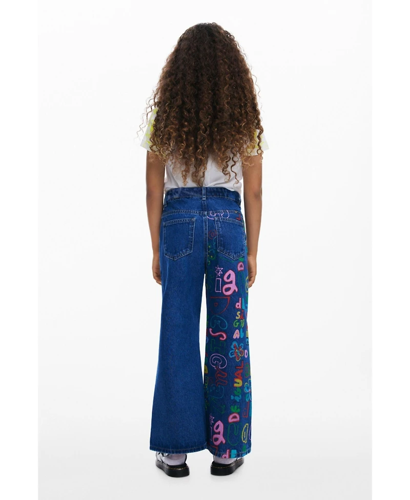 Desigual Girls Girls's Happy denim pants