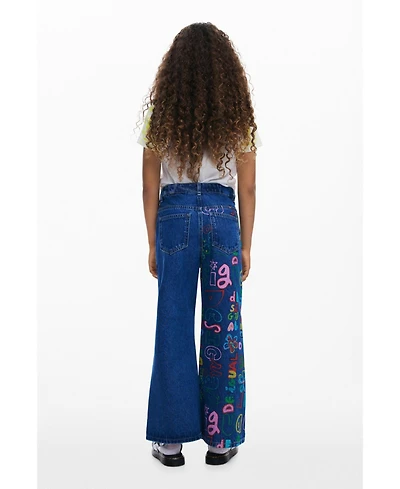 Desigual Girls Girls's Happy denim pants