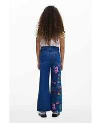 Desigual Girls Girls's Happy denim pants