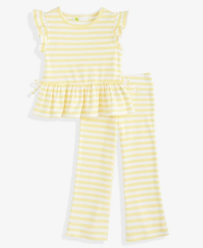 Epic Threads Girls' 12M-5T Striped Top and Pants, 2-Piece Set, Macy's Exclusive