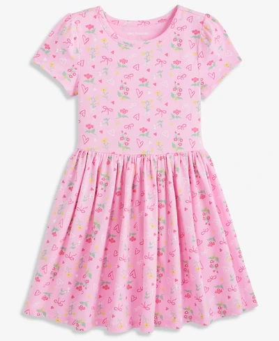 Epic Threads Girls' 12M-5T Hearts & Bows Printed Dress, Macy's Exclusive