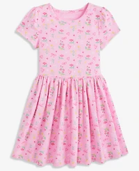 Epic Threads Girls' 12M-5T Hearts & Bows Printed Dress, Macy's Exclusive