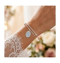 To Have And To Hold Bangle Bracelet