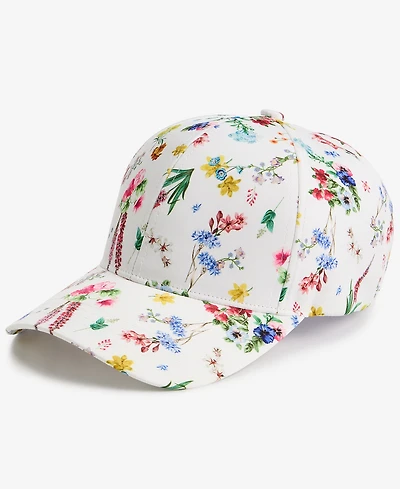 Giani Bernini Floral-Print Twill Baseball Cap, Macy's Exclusive