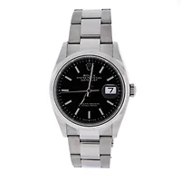 Pre-Owned Rolex Oyster Perpetual Datejust Automatic Watch in Stainless Steel 36mm