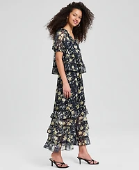 And Now This Women's Tiered Maxi Skirt, Macy's Exclusive