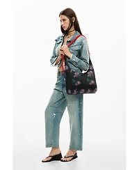 Desigual Women's Medium oval textured bag