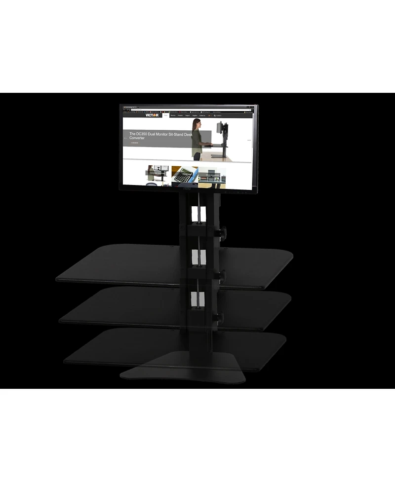 Victor High Rise Sit and Stand Desk Converter