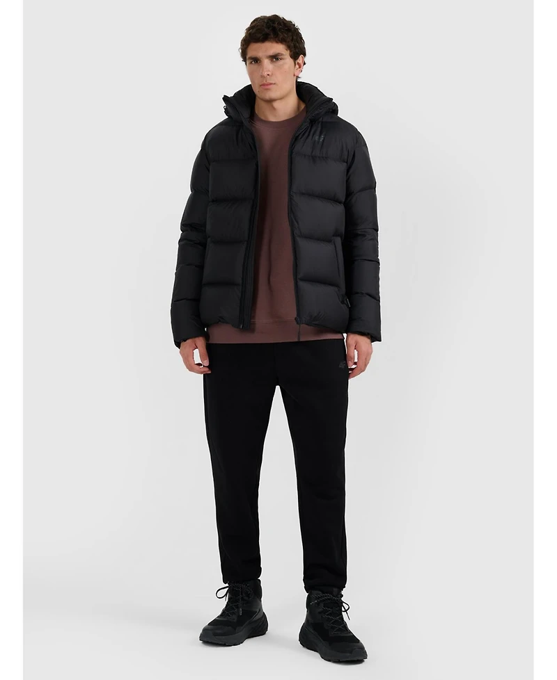 4F Men's down jacket with natural filling