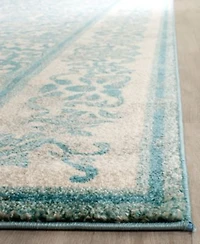 Safavieh Evoke Evk242c Ivory Light Blue Area Rugs