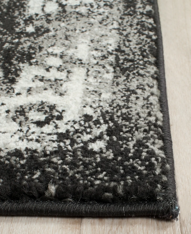 Safavieh Evoke EVK256R Black/Grey 8' x 10' Area Rug