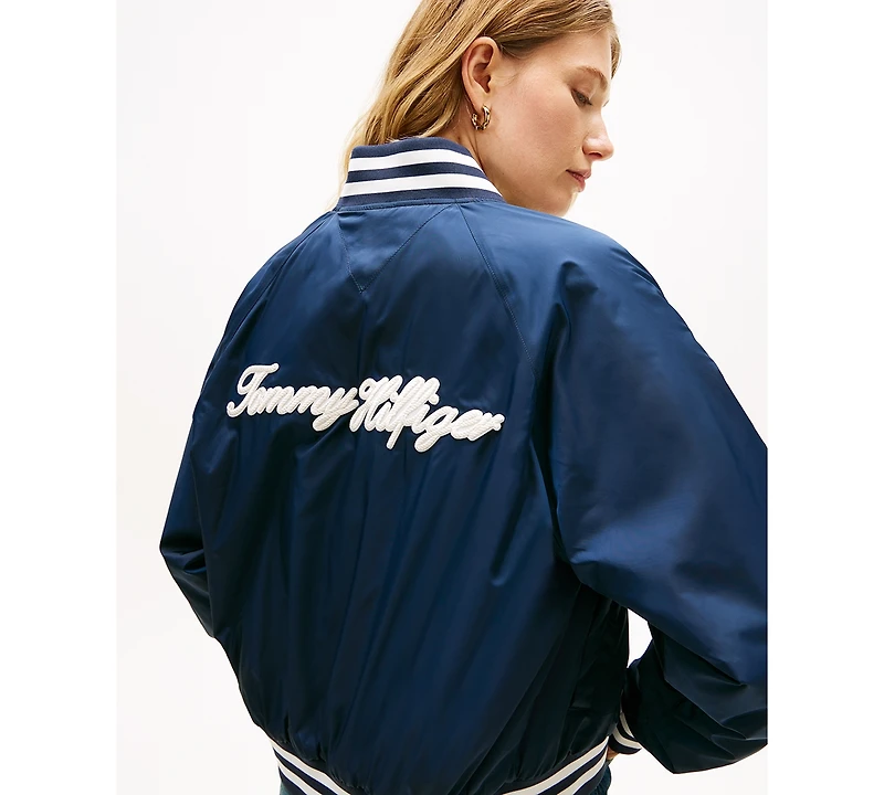 Tommy Hilfiger Women's Varsity Bomber Jacket