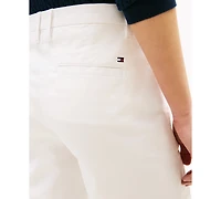 Tommy Hilfiger Women's Twill Slim Straight Shorts