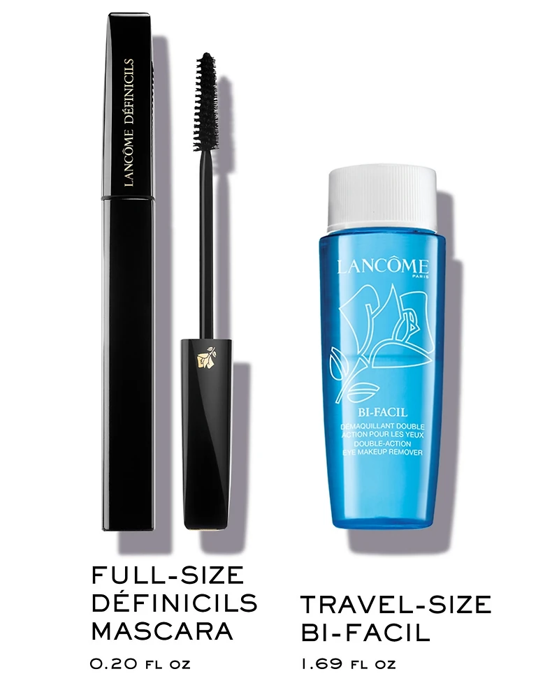 Lancome 2-Pc. Definicils Mascara and Bi-Facil Makeup Remover Gift Set
