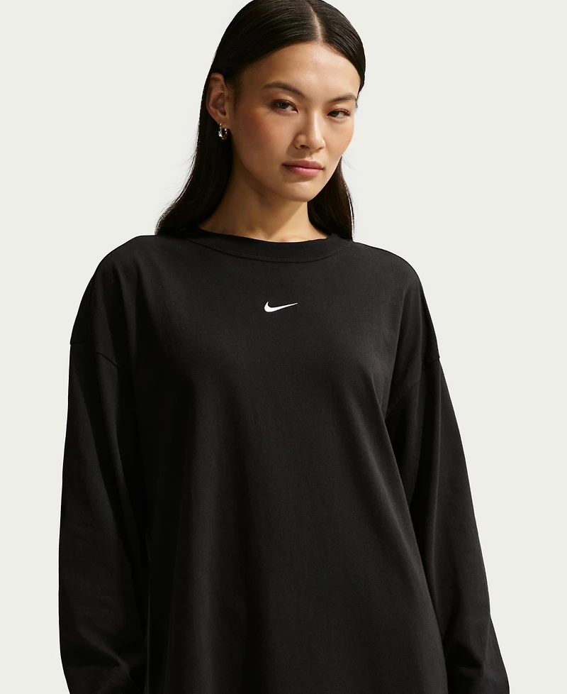 Nike Women's Sportswear Oversized Long-Sleeve T-Shirt