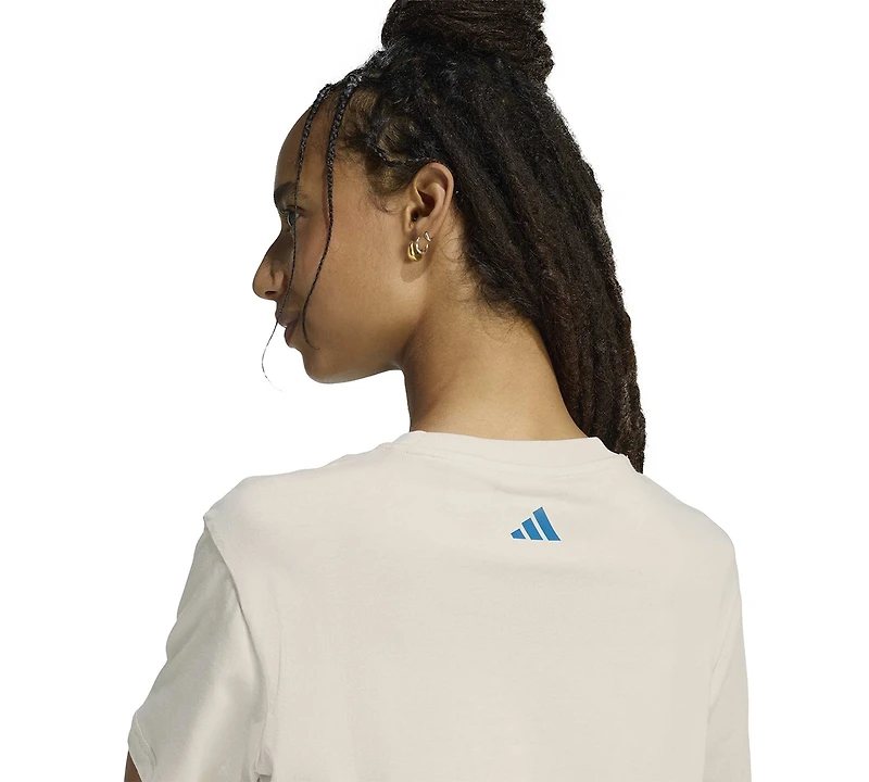 Adidas Women's x Farm Rio Graphic Crewneck T-Shirt