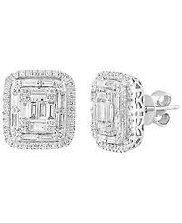 Effy Collection Diamond Earrings (5/8 ct. t.w.) in 14K White Gold