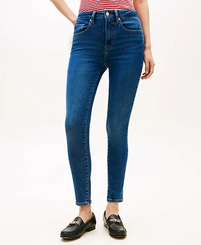 Tommy Hilfiger Women's Mid-Rise Skinny Jeans
