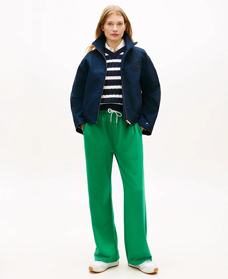 Tommy Hilfiger Women's Wide-Leg Track Pants