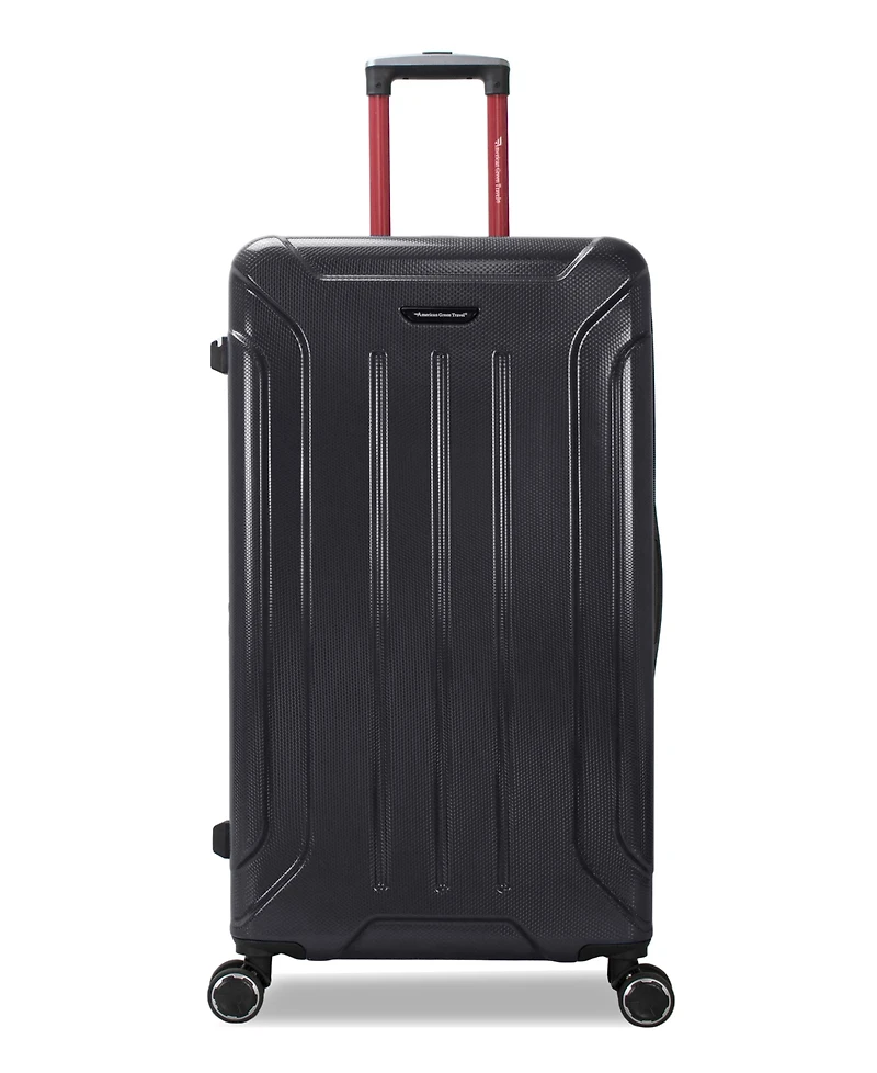 American Green Travel Optimus -Piece Hardside Expandable Spinner Trunk Luggage Set