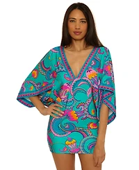 Trina Turk Women's Mykonos Swim Tunic Top Cover Up