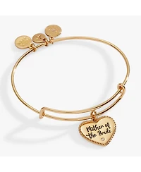 Mother Of The Bride Heart Bangle Bracelet