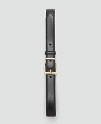 Mango Women's Bovine Leather Belt