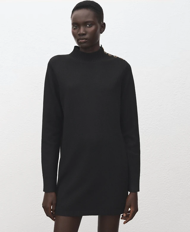 Mango Women's Asymmetrical Low-Knit Dress | Arden Fair