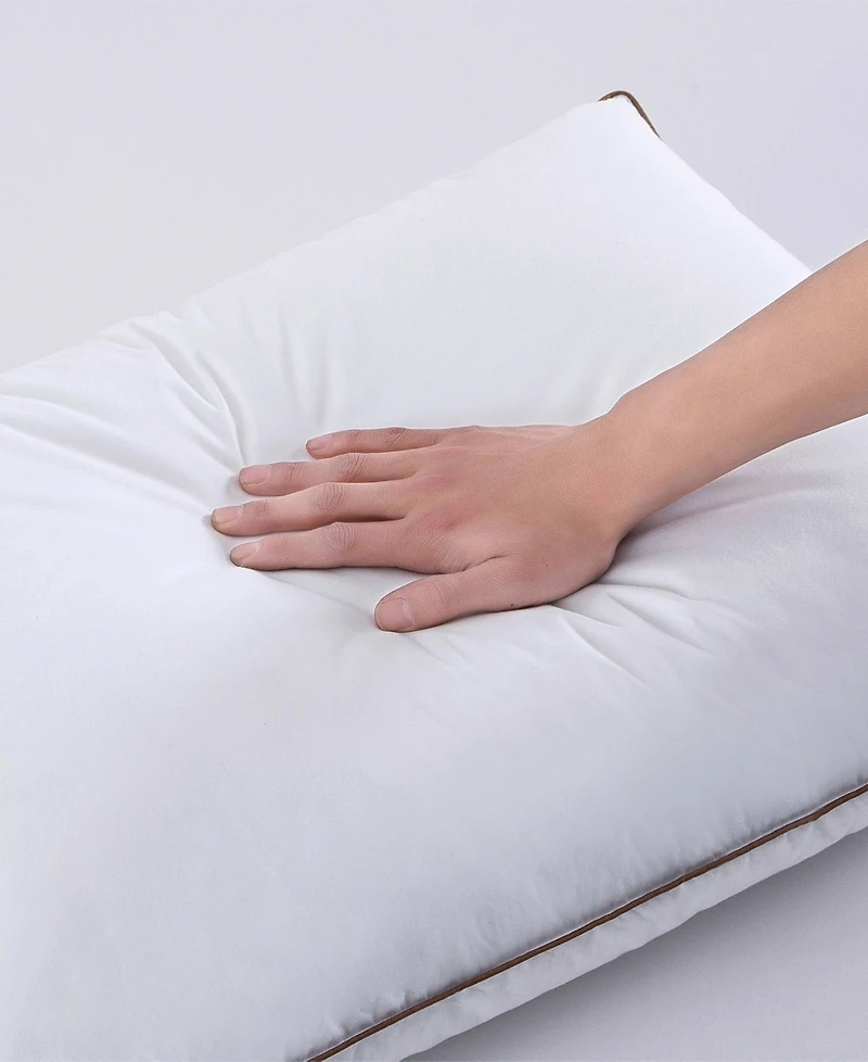 Unikome Medium Firm Diamond Quilted Feather 2-Pack Pillows