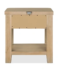 Furniture Marcel 26" Wood 1-Drawer Nightstand