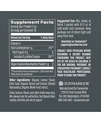 Sunwarrior Us Active Creatine Lemonade 210g Pop Box (30 ct