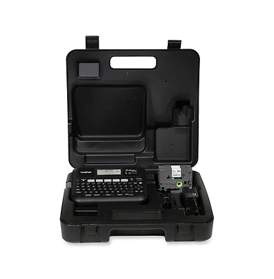 Brother P-Touch PTD460BTVP P-Touch 7.4 in. x 7 in. x 2.8 in. 30 mm/s Print Speed Business Expert Connected Label Maker with 2 Roll Sample Tape