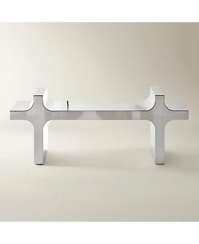 Z Gallerie Reflective Bench