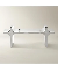 Z Gallerie Reflective Bench