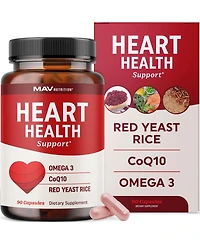 Mav Nutrition Red Yeast Rice Capsules, 90ct