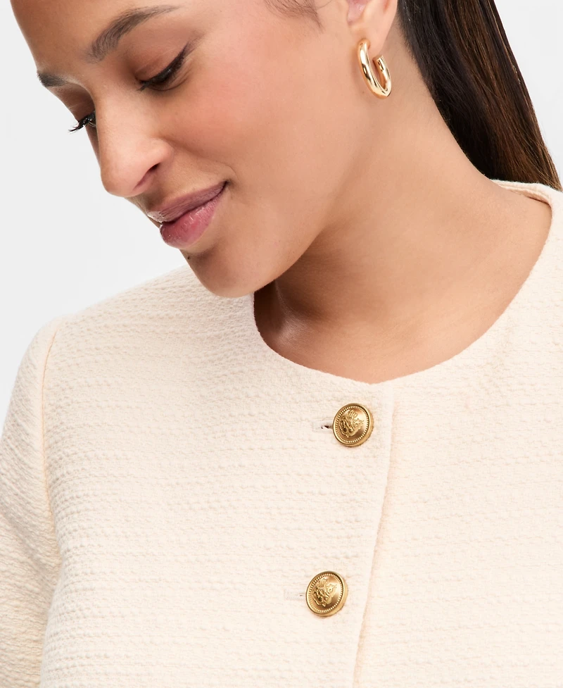 I.n.c. International Concepts Plus Parisian Ottoman Jacket, Macy's Exclusive