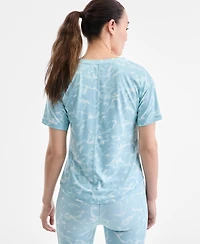 Id Ideology Women's V-Neck Short-Sleeve Performance Tee, Macy's Exclusive