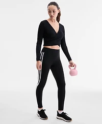 Id Ideology Women's Studio Side-Stripe Leggings, Macy's Exclusive