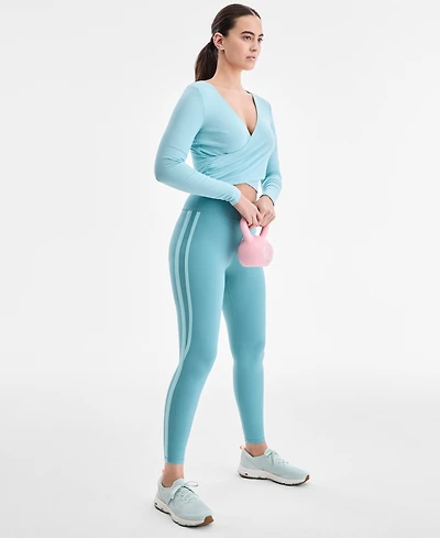 Id Ideology Women's Studio Side-Stripe Leggings, Macy's Exclusive
