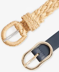 On 34th 2-Pc. Seasonal Braid and Pant Belt Set, Macy's Exclusive