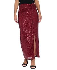 Muse Women's Straight-Cut Maxi Skirt