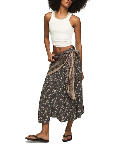 Lucky Brand Women's Simone Midi Skirt