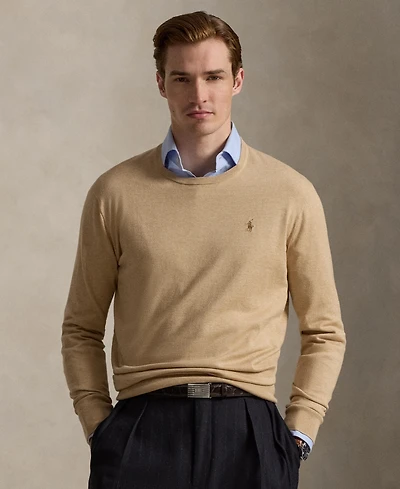 Polo Ralph Lauren Men's Pima Regular-Fit Crewneck Sweater