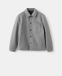 Mango Men's Quilted Cloth Jacket