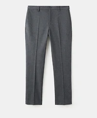 Mango Men's Slim-Fit Flannel Pants