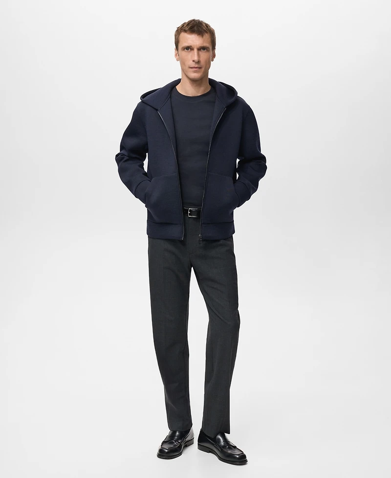 Mango Men's Zipped Hoodie