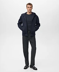 Mango Men's Zipped Hoodie