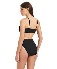 Sanctuary Women's Stay Connected High Rise Swim Bottoms
